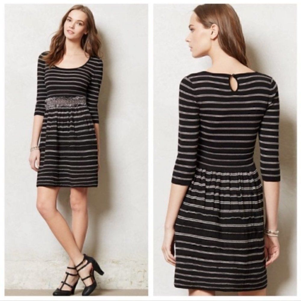 Anthropologie, Knitted & Knotted Elodie Sweater Dress - Size Medium